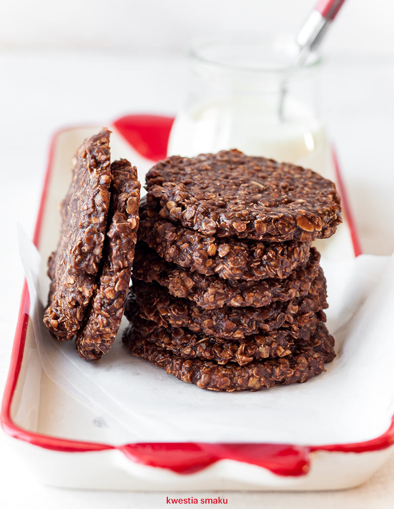 Ciasteczka owsiane bez pieczenia Kwestia Smaku