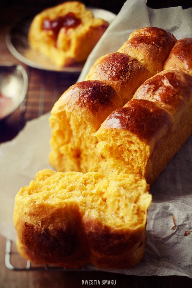 Brioche dyniowa
