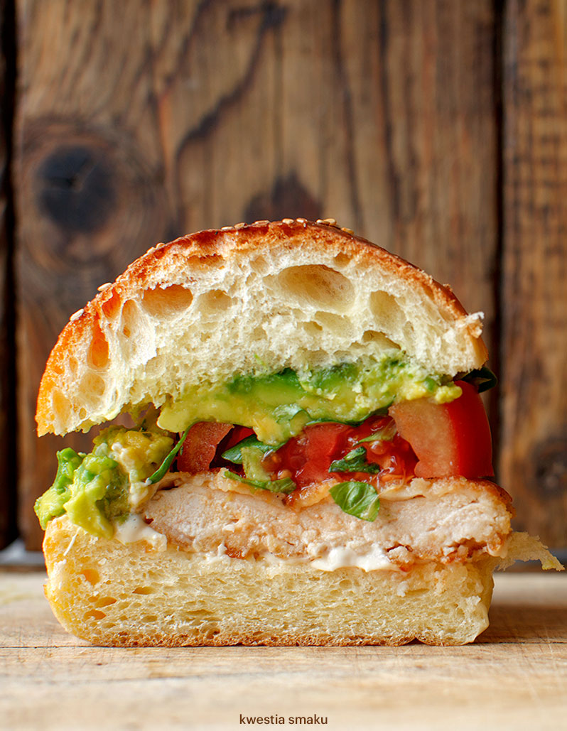 Chicken burger