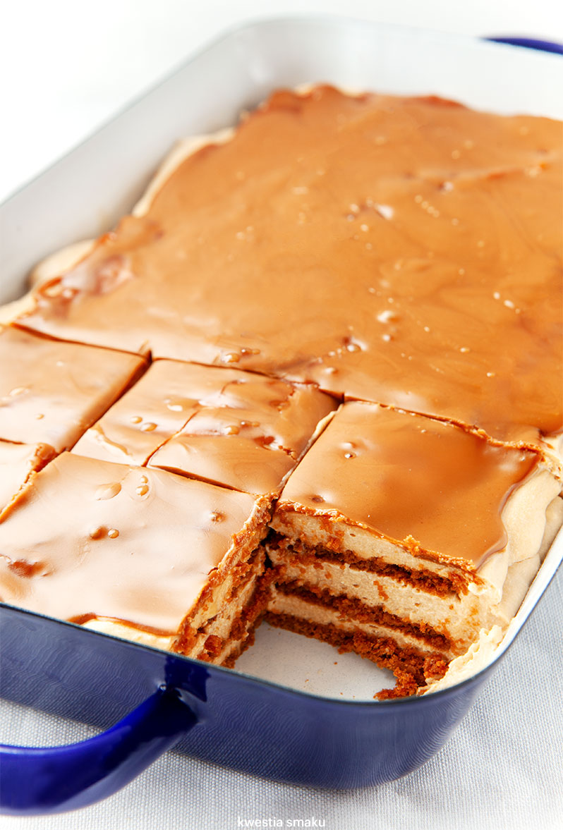 Ciasto Lotus bez pieczenia