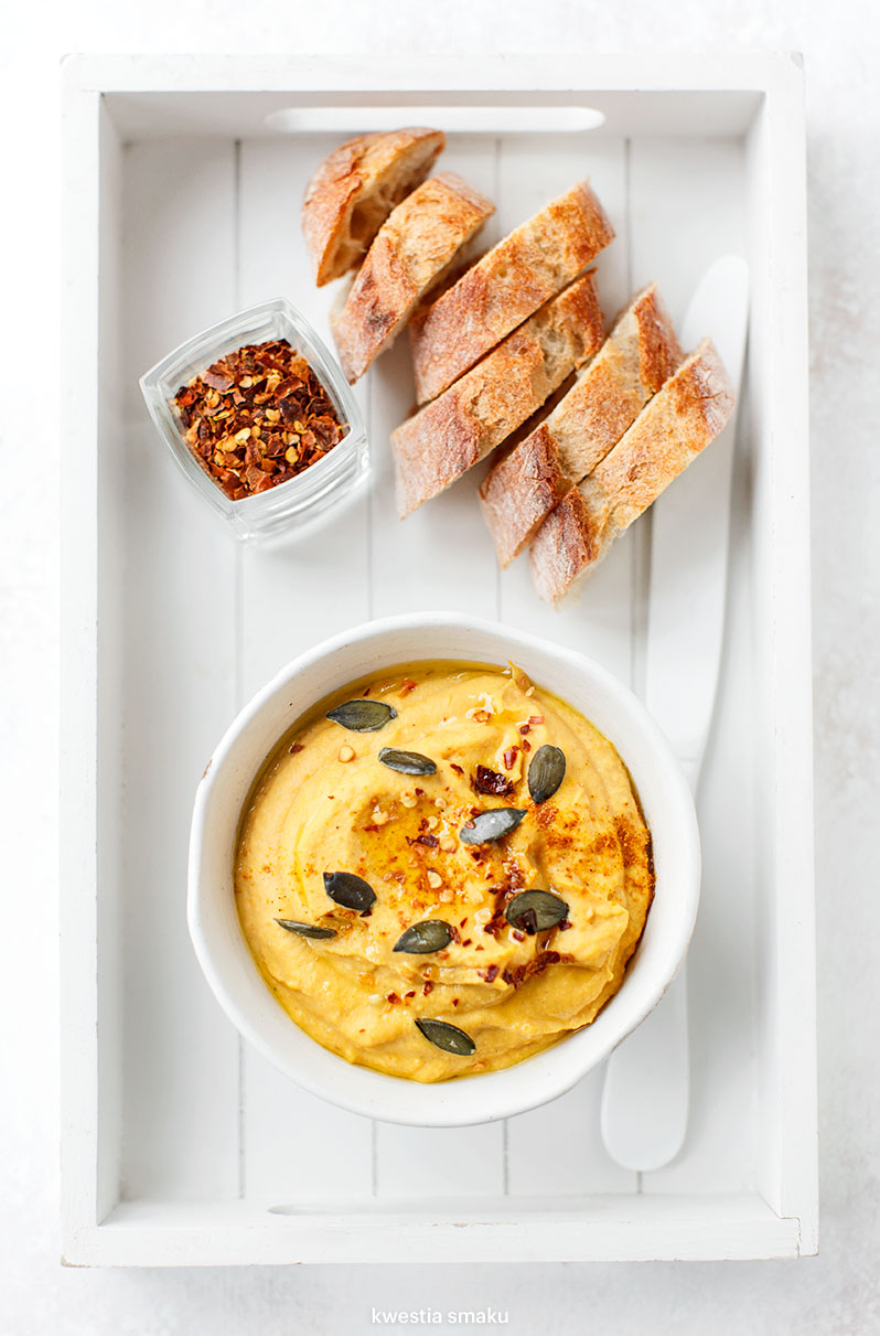 Hummus z dynią