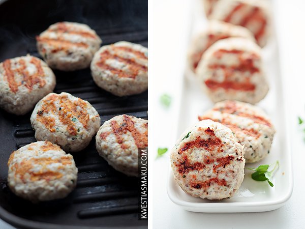 Burgery z kurczaka, kotleciki drobiowe, kotlety drobiowe przepis