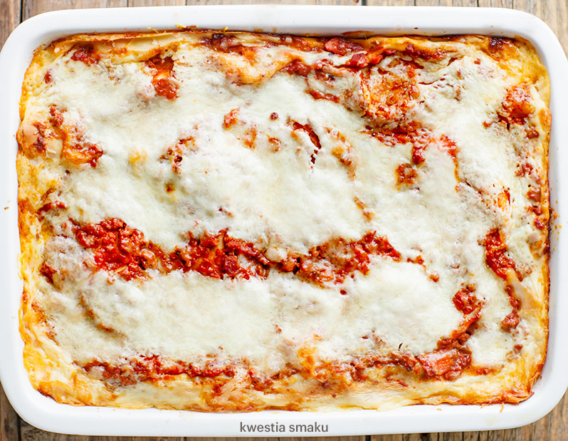 Lasagne bolognese