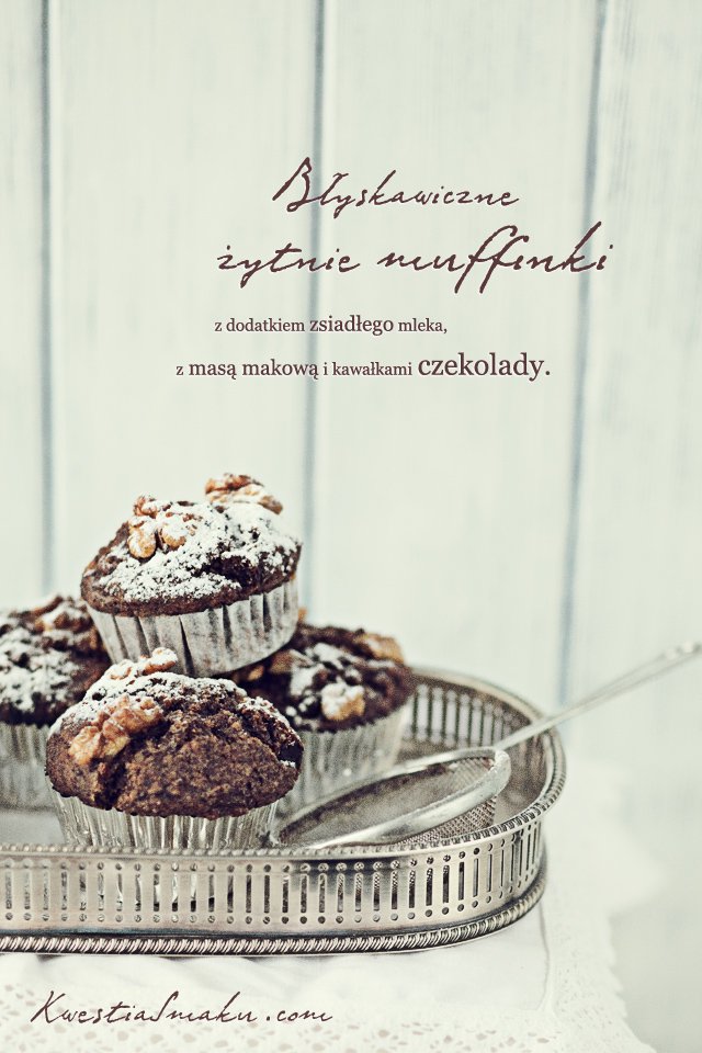 Muffinki makowe