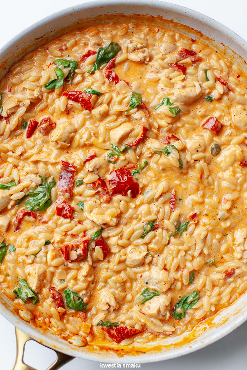 "Marry me" Orzo z kurczakiem "Marry me" Orzo z kurczakiem