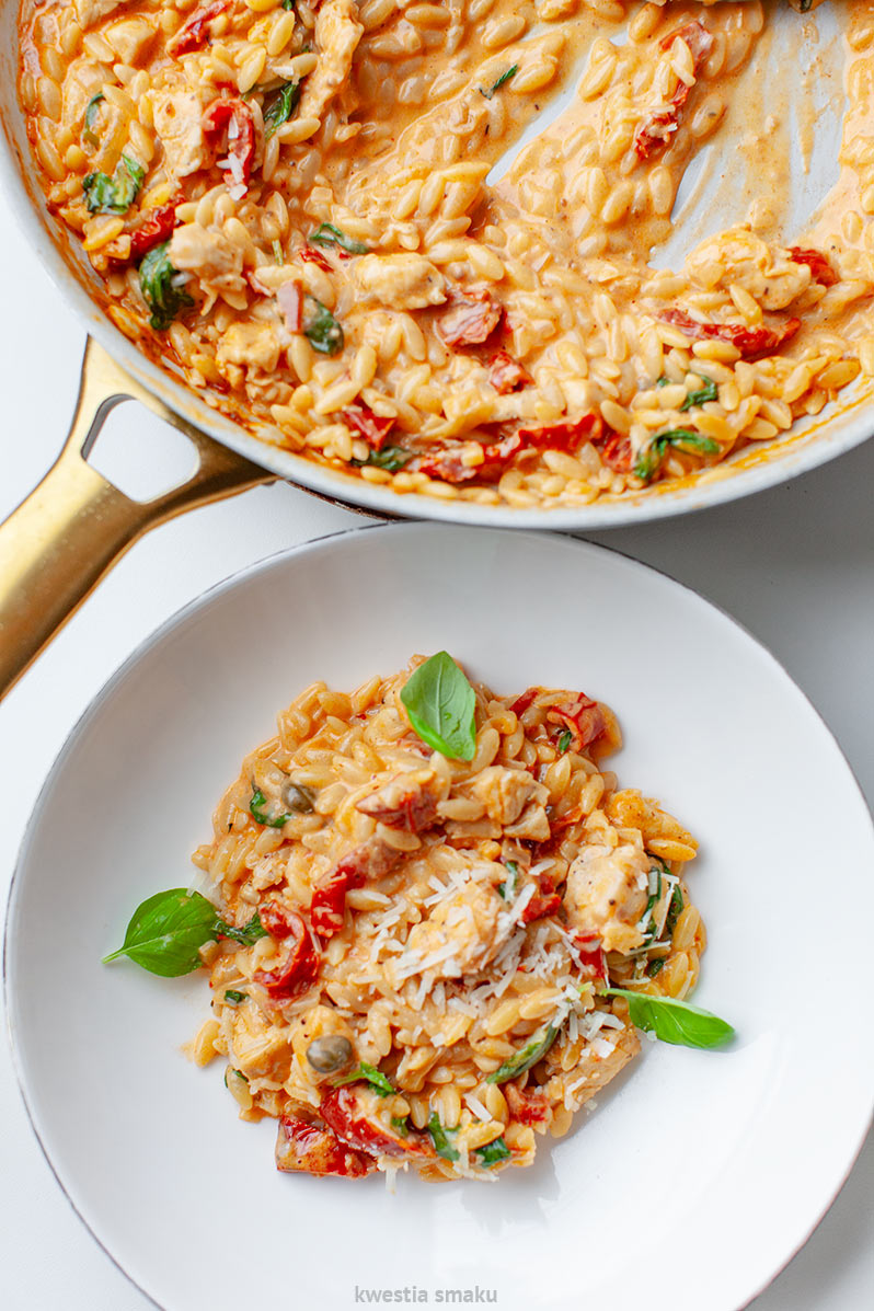 "Marry me" Orzo z kurczakiem "Marry me" Orzo z kurczakiem