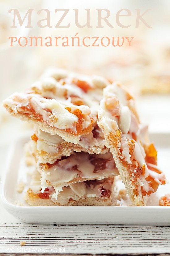 Mazurek pomarańczowy