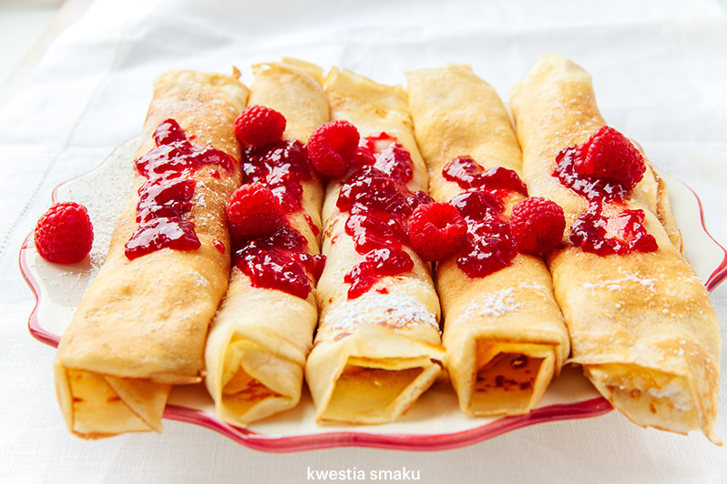 Naleśniki ze skyru pitnego