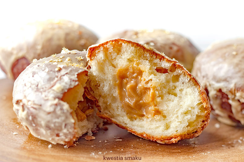 Pączki kajmakowe