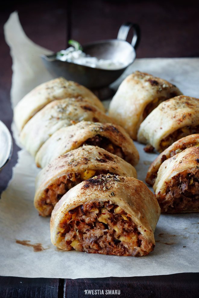 Paszteciki z carnitas