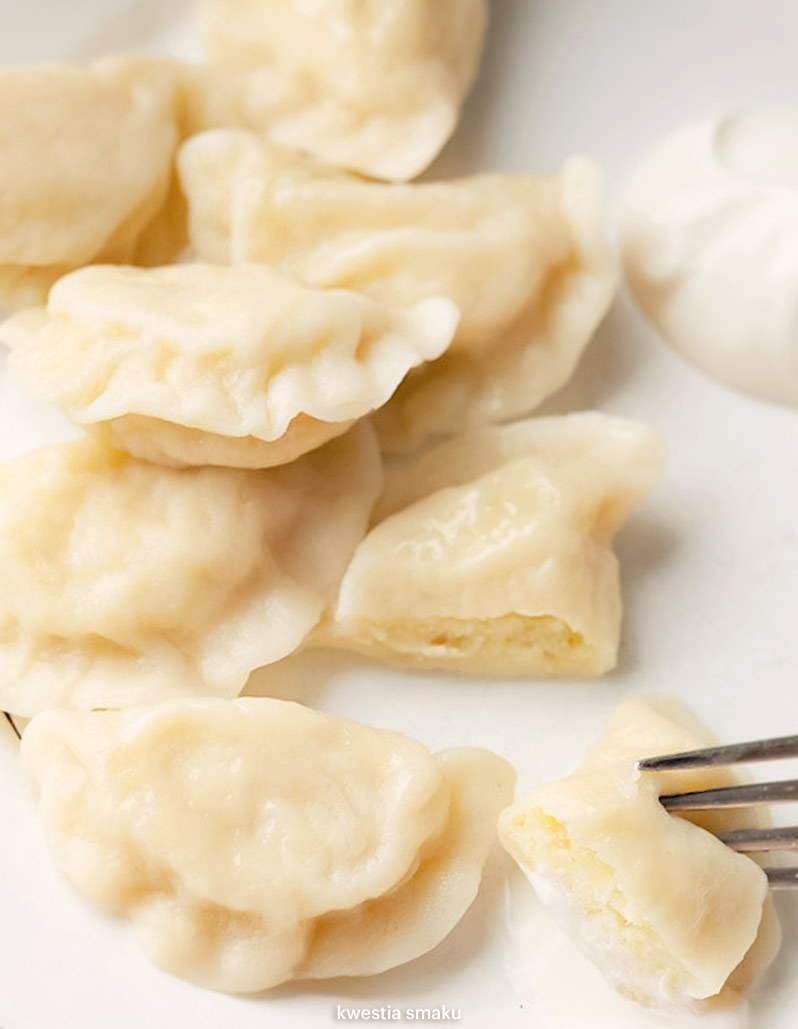 Ciasto na pierogi - bez jajka