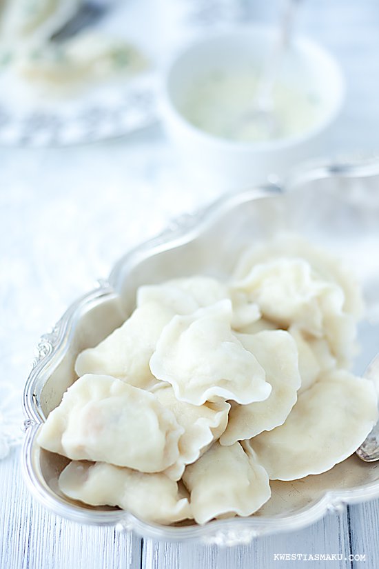 Pierogi z ziemniakami i dorszem