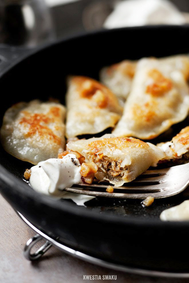 Pierogi z mięsem