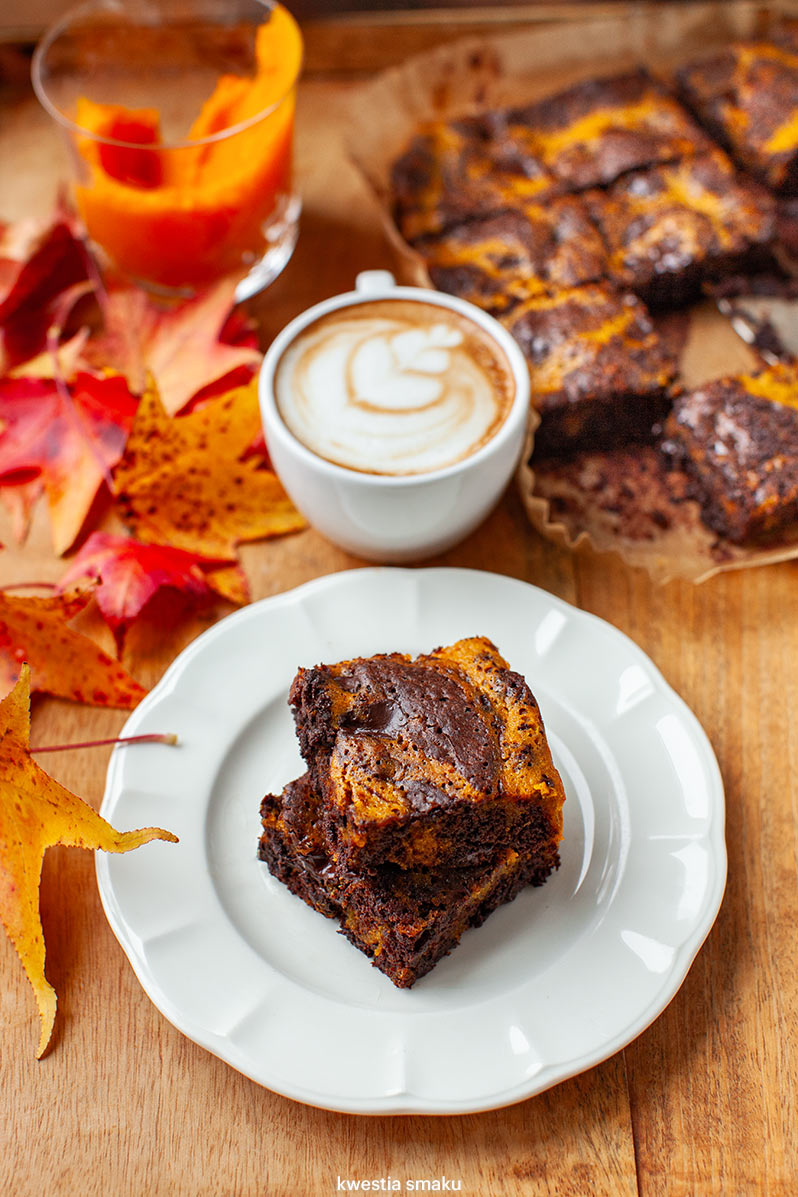 Pumpkin Spice Brownie