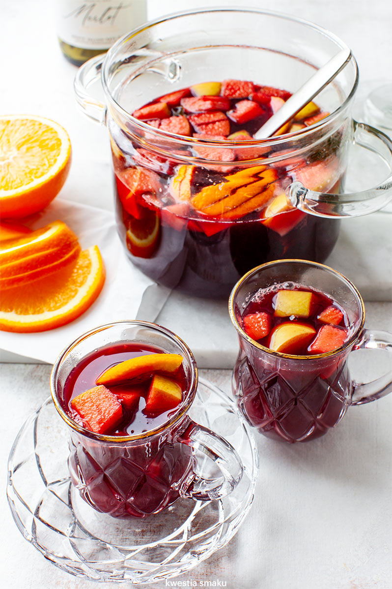 Sangria na ciepło