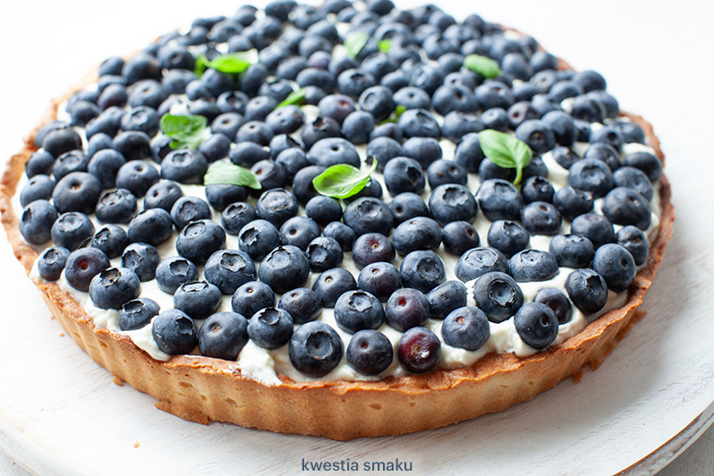 Tarta z borówkami