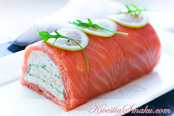 Terrina z wędzonego łososia