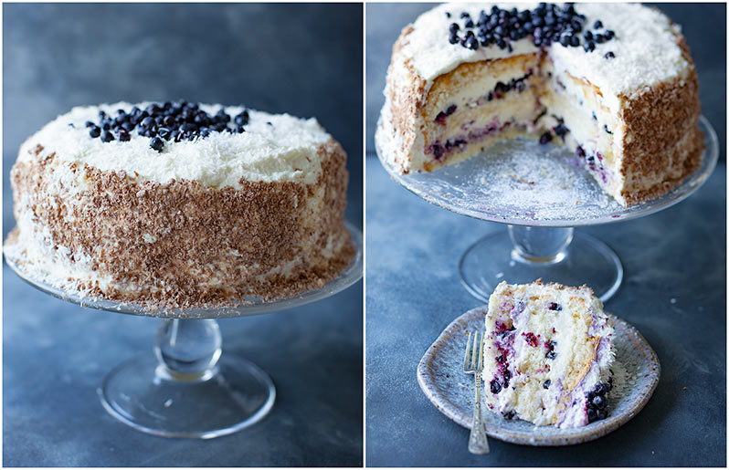 Tort jagodowy