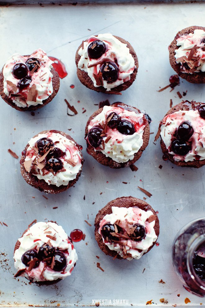 Babeczki Czarny Las Kwestia Smaku