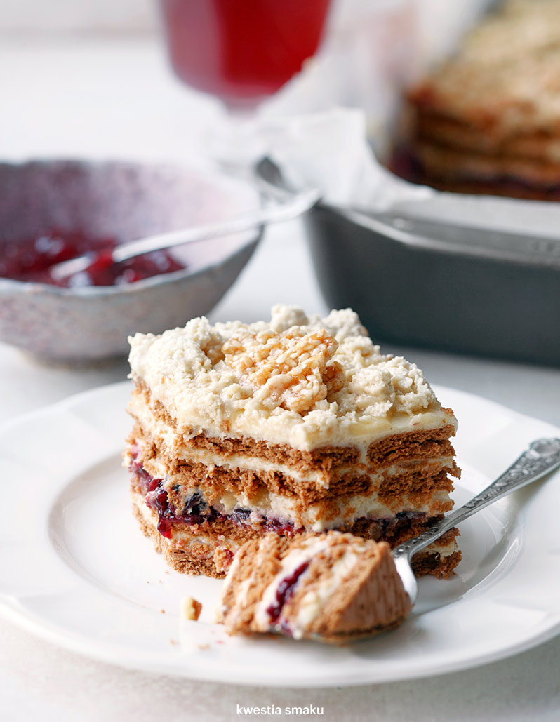 Ciasto chałwowe bez pieczenia Kwestia Smaku