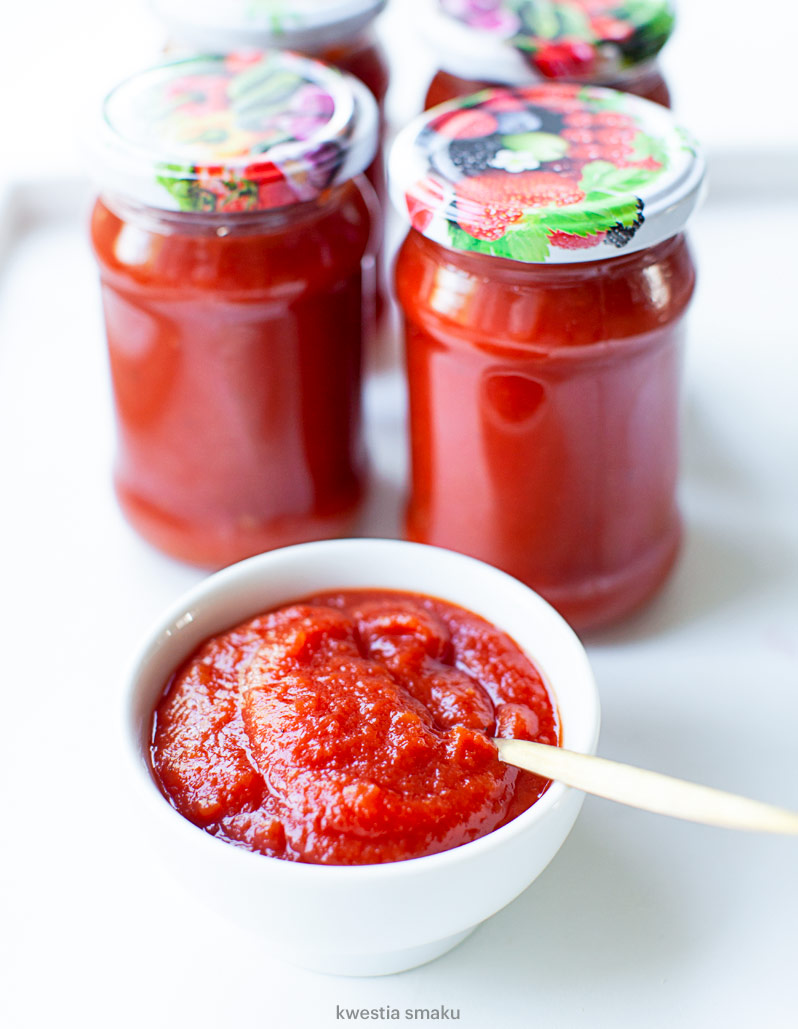 Ketchup Z Cukinii I Papryki Thermomix Ketchup z cukinii | Kwestia Smaku