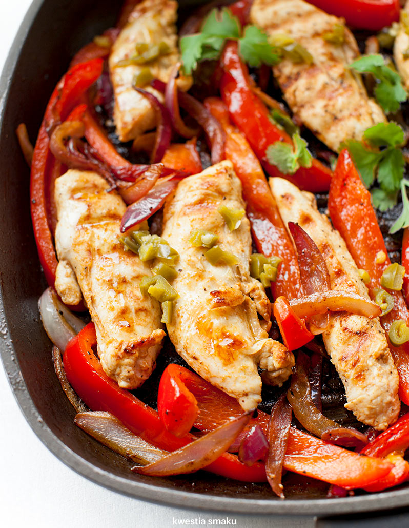 Fajitas z kurczakiem Kwestia Smaku