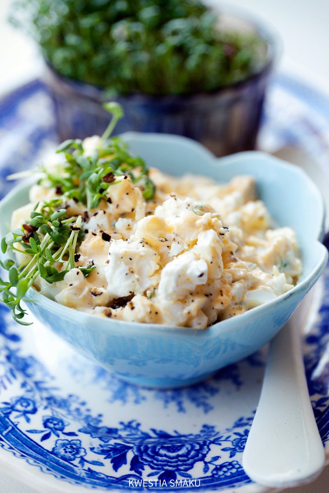 Pasta jajeczna z fetą Kwestia Smaku