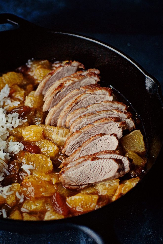 Pierś Z Kaczka W Pomarańczach Kwestia Smaku www.kwestiasmaku.com