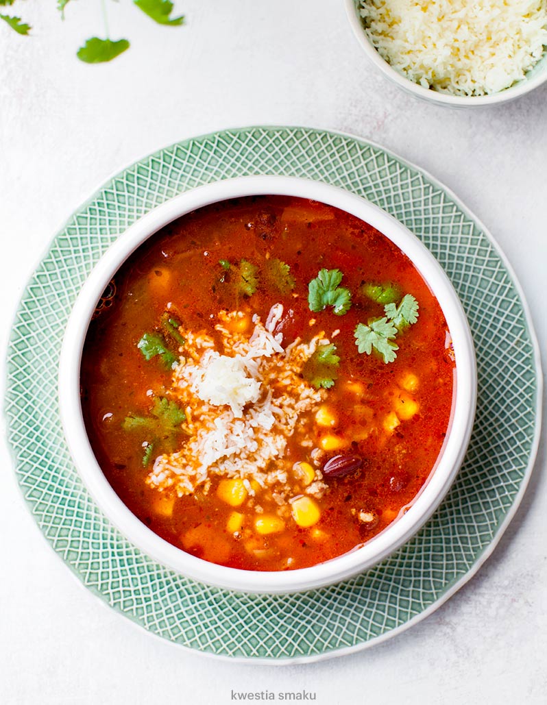 Zupa meksykańska chili con carne Kwestia Smaku
