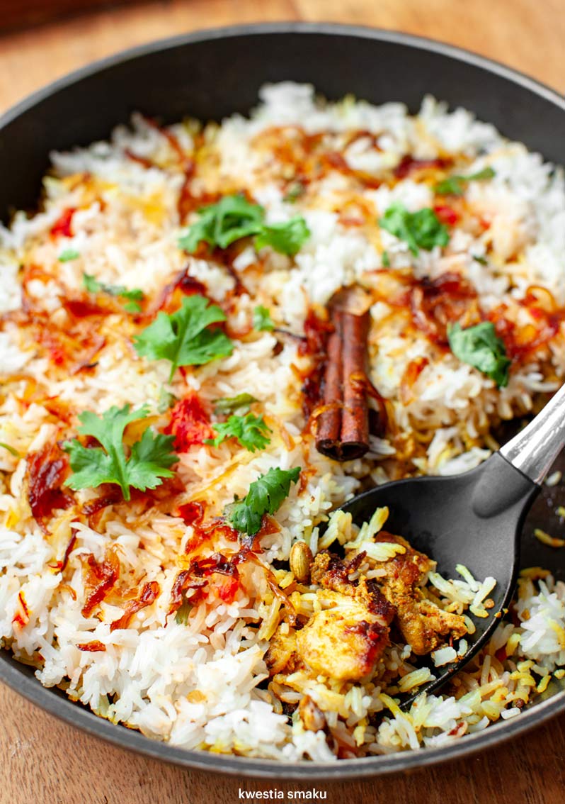 Biryani z kurczakiem