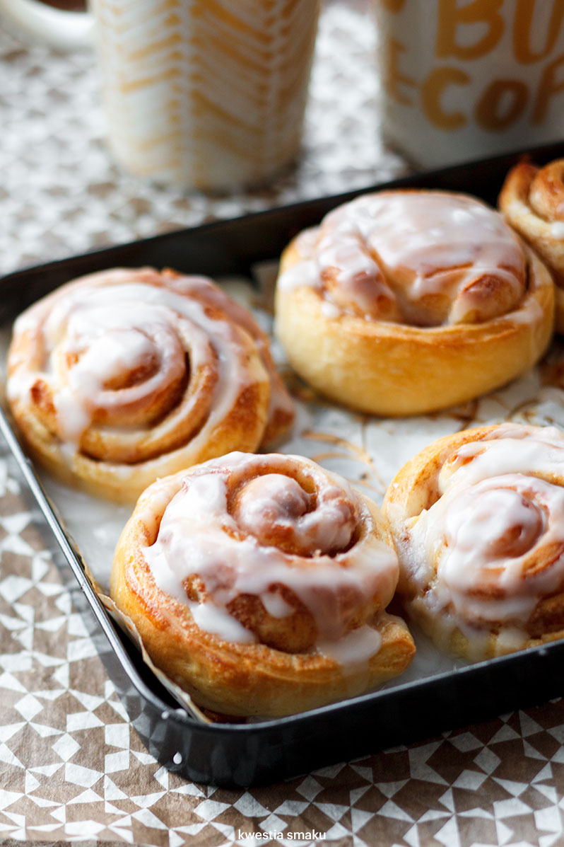 Bułeczki cynamonowe - Cinnamon rolls