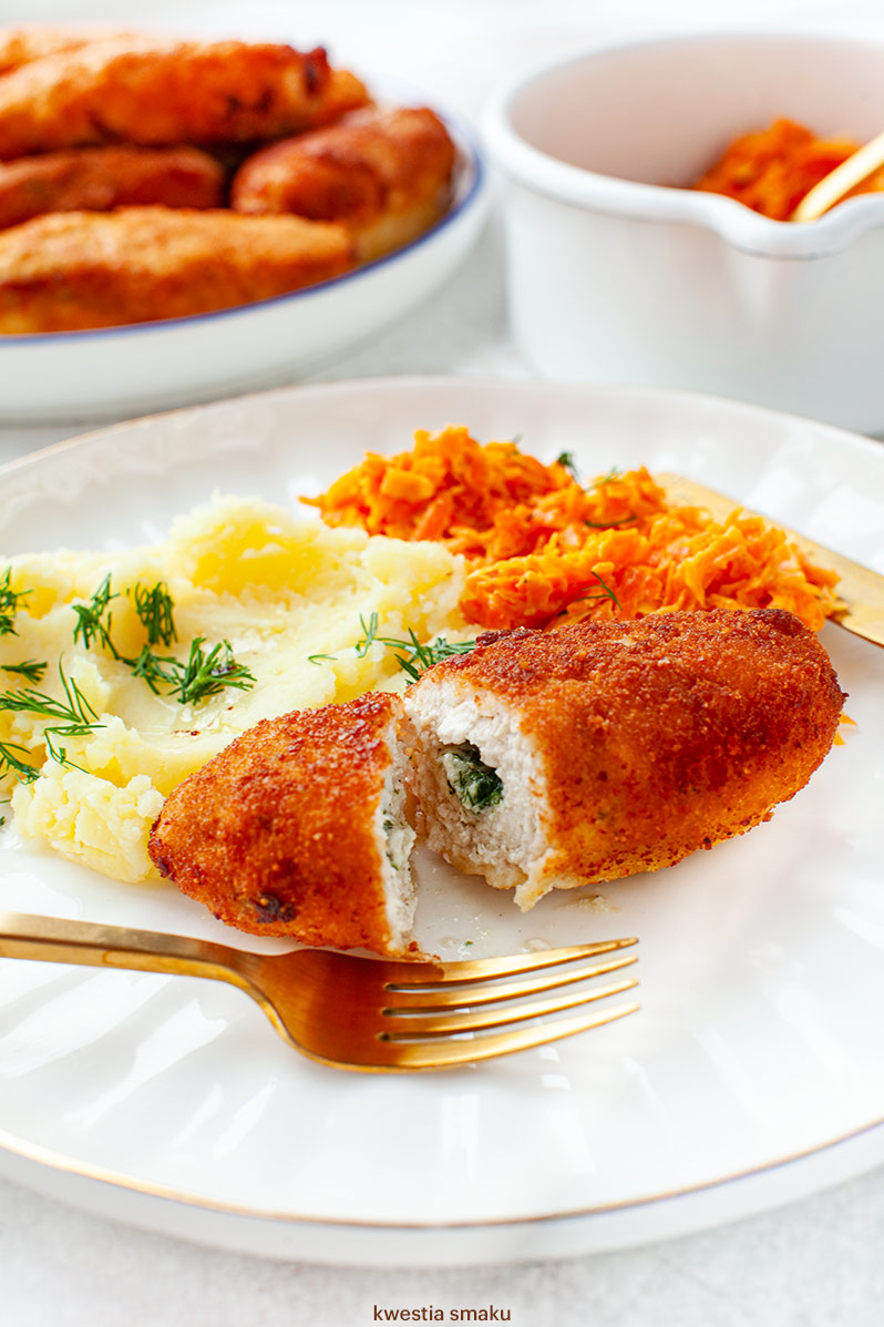 Kotlet de volaille z mielonego mięsa drobiowego