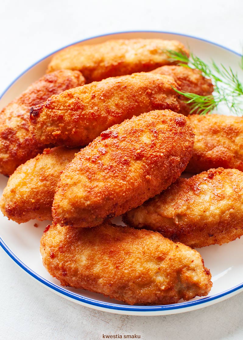 Kotlet de volaille z mielonego mięsa drobiowego