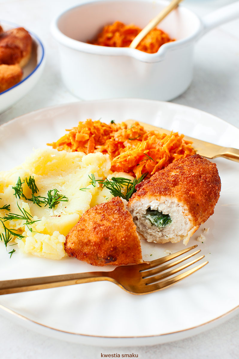 Kotlet de volaille z mielonego mięsa drobiowego
