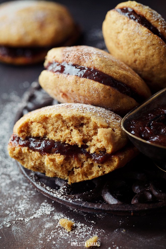 Ciasteczka dyniowe Whoopie Pies