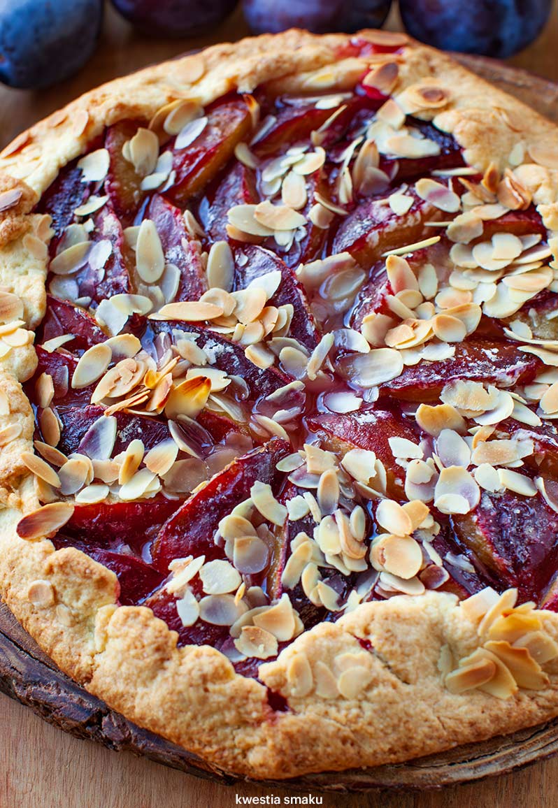 Galette ze śliwkami Galette ze śliwkami