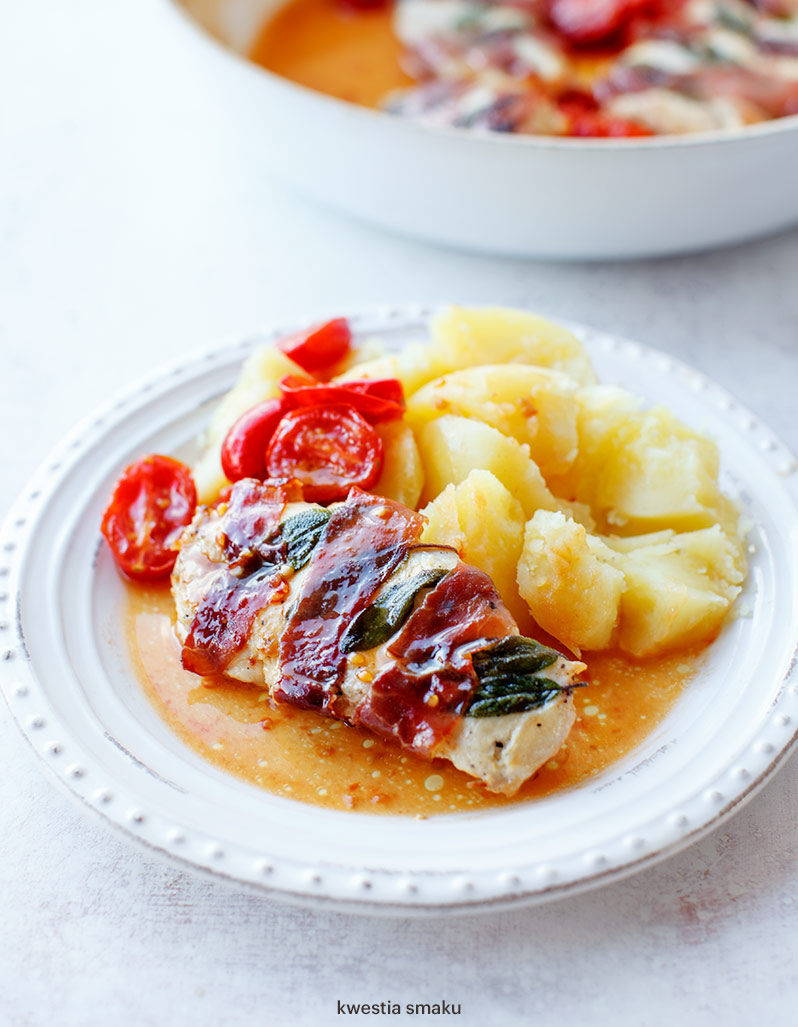 Kurczak Saltimbocca