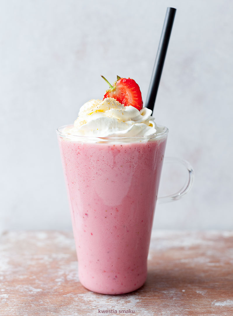 Milkshake truskawkowy