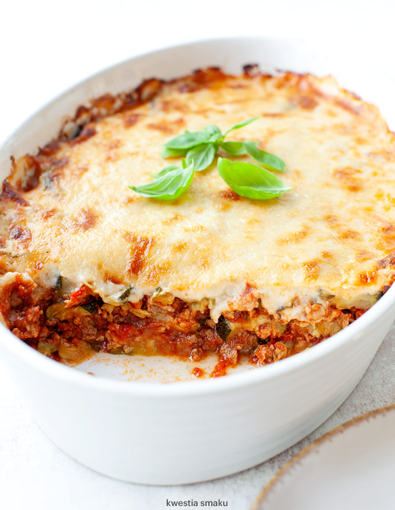 Moussaka z cukinii