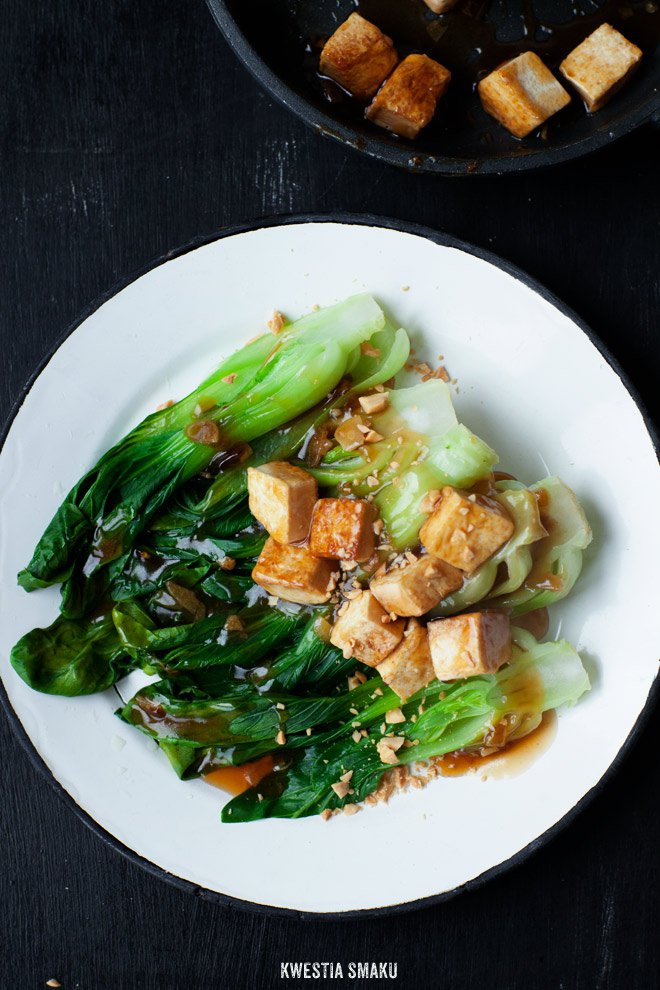 Pak choi z tofu