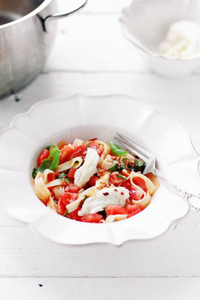 Makaron Caprese