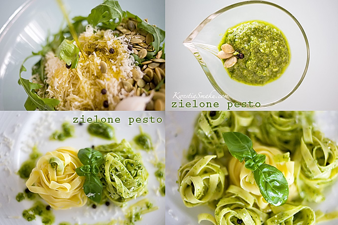 Pesto z rukoli i pestek dyni