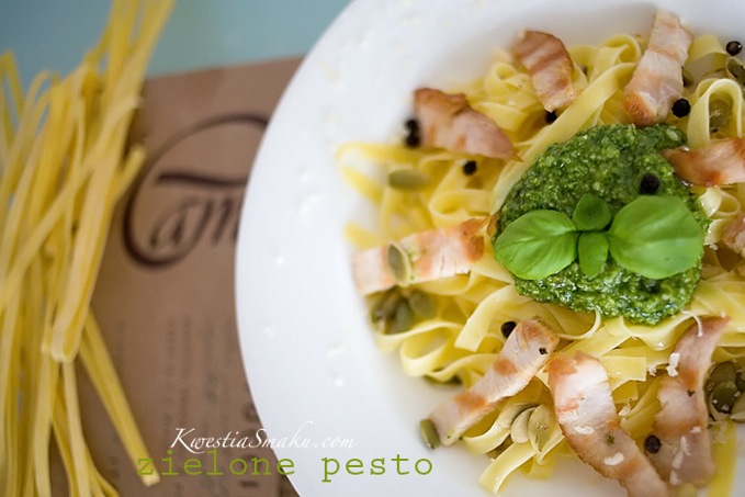 Pesto z rukoli i pestek dyni