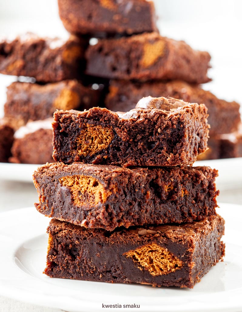 Piernikowe brownie