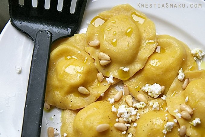 Pierogi z ziemniakami i ricottą