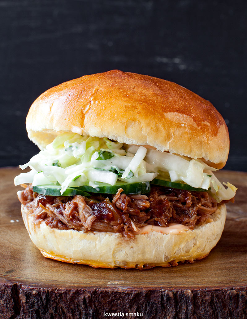 Pulled pork sandwich - kanapka z pulled pork