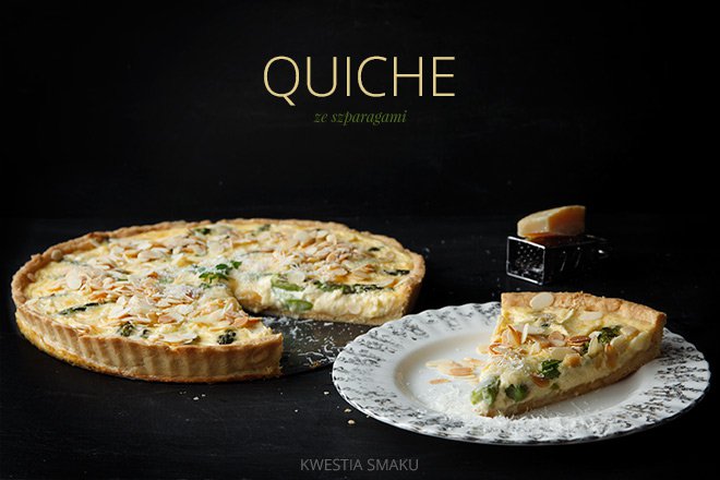 Quiche ze szparagami