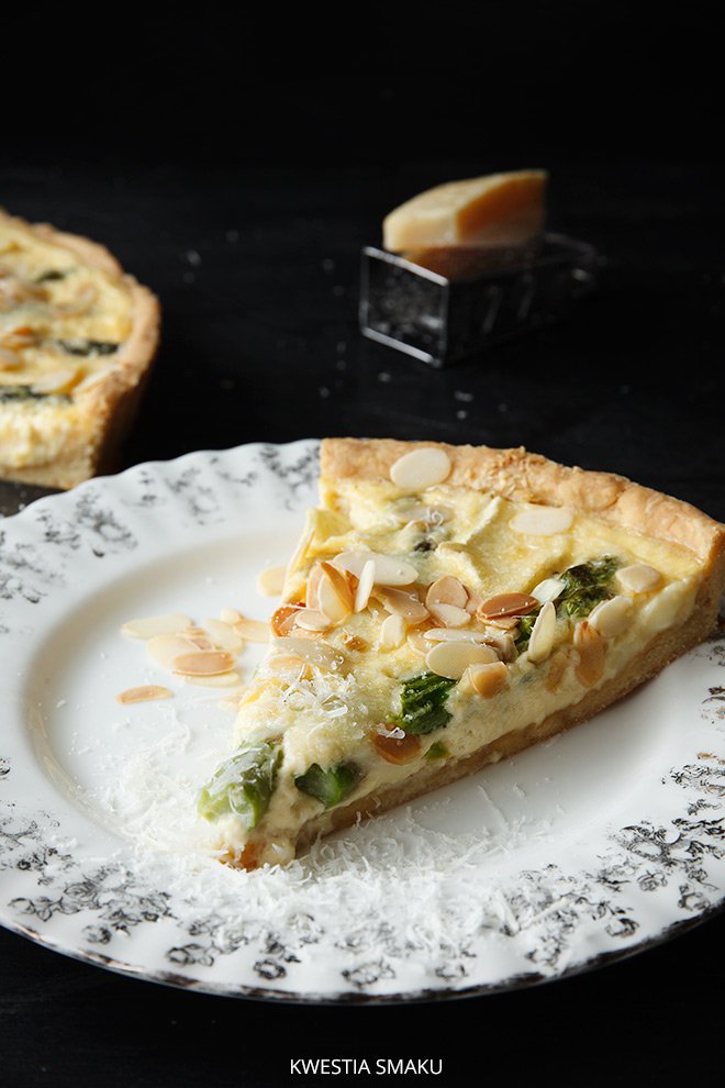 Quiche ze szparagami