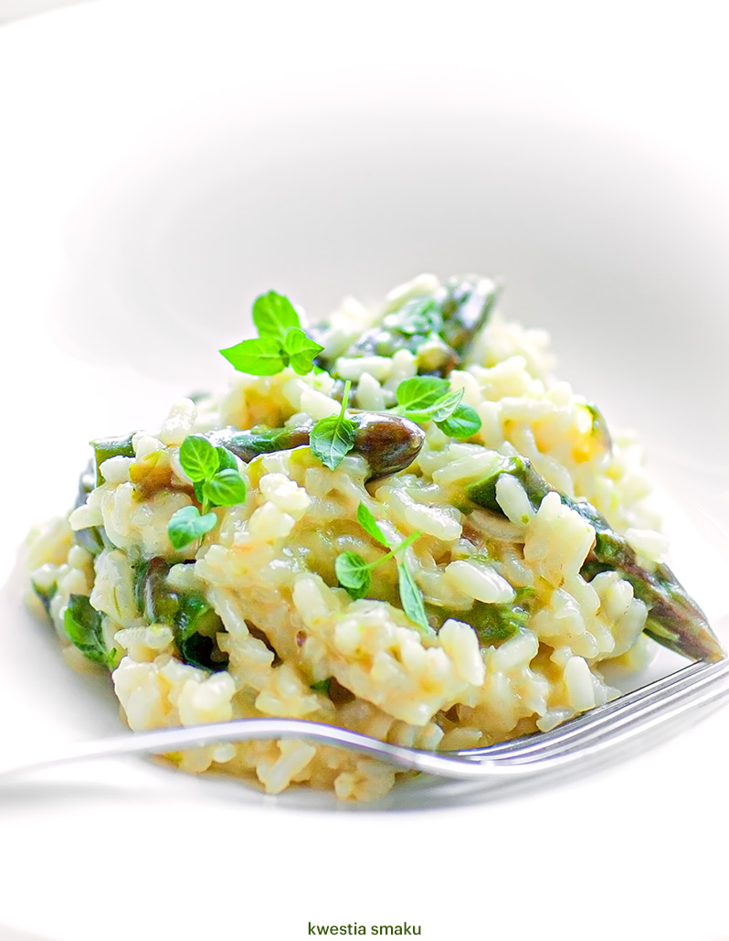 Risotto ze szparagami