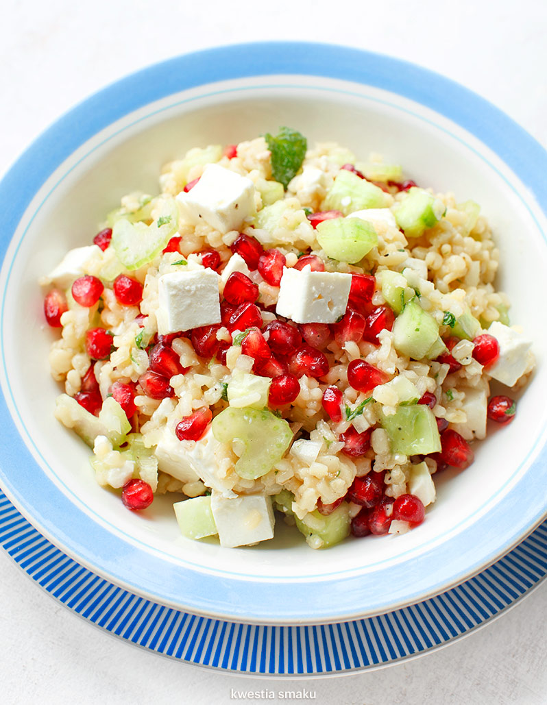 Salatka z kasza bulgur
